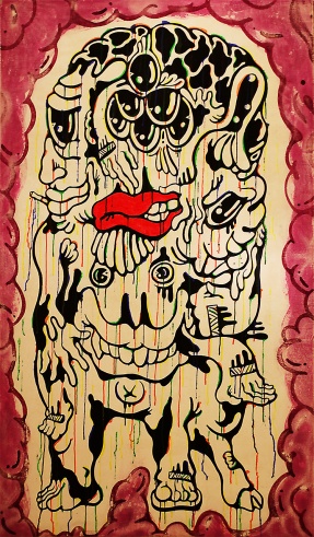 Gabriel Tiongson Brain Drain Acrylic on Canvas © 2011